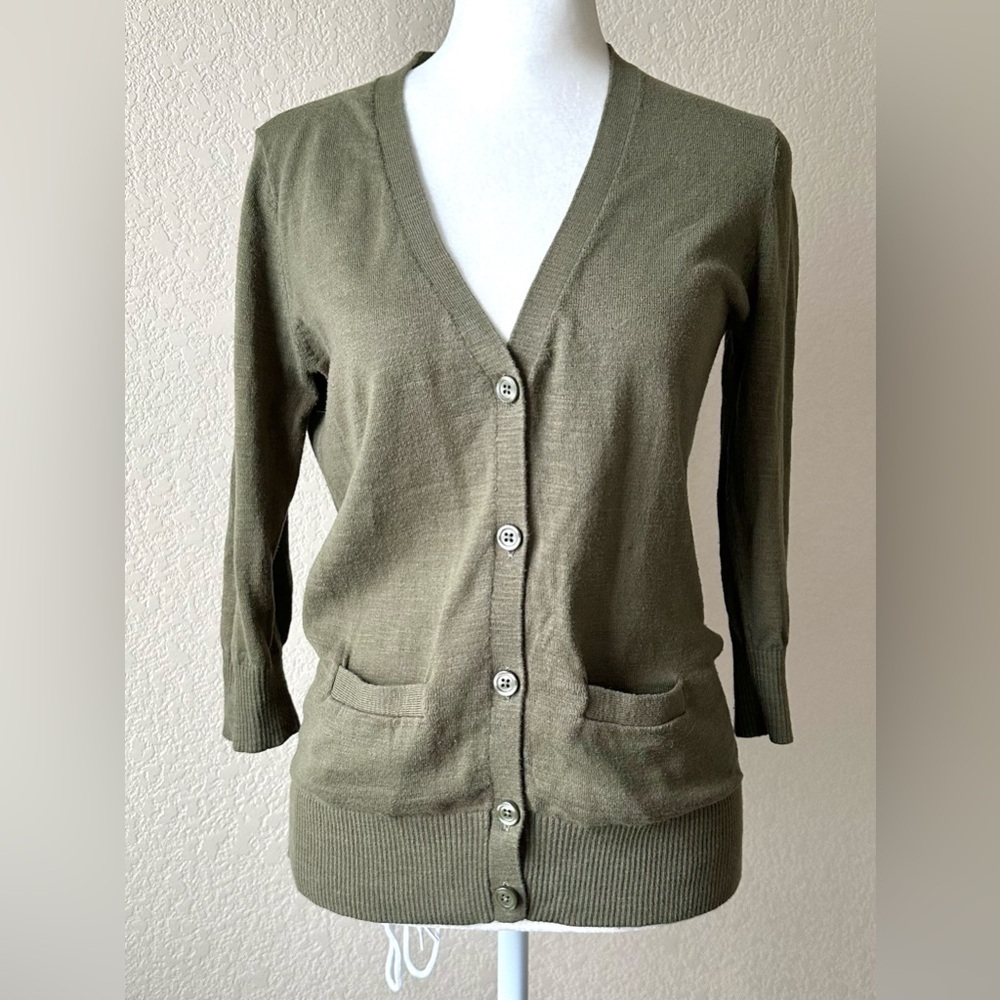 Banana Republic Lightweight Cotton Cardigan - Size XS